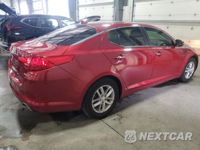 Trzecie zdjęcie samochodu z tyłu: 2013 KIA OPTIMA LX VIN:5XXGM4A76DG239823 - miniatura
