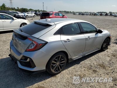 Trzecie zdjęcie samochodu z tyłu: 2021 HONDA CIVIC SPORT VIN:SHHFK7H4XMU200281 - miniatura