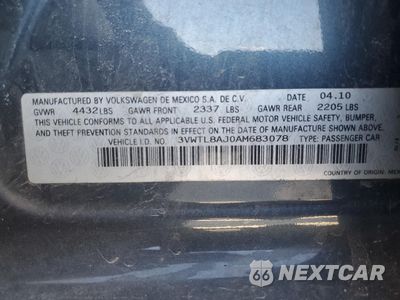 Zdjęcie 13 z 15 samochodu: 2010 VOLKSWAGEN JETTA TDI VIN:3VWTL8AJ0AM683078 - miniatura