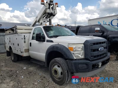 Czwarte zdjęcie samochodu z boku: 2013 FORD F450 SUPER DUTY VIN:1FDUF4GY1DEB64414 - miniatura