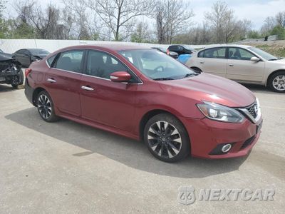 Czwarte zdjęcie samochodu z boku: 2019 NISSAN SENTRA S VIN:3N1AB7AP1KY222965 - miniatura