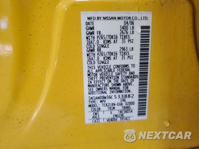 Zdjęcie 13 z 13 samochodu: 2006 NISSAN XTERRA OFF ROAD VIN:5N1AN08W36C533882 - miniatura
