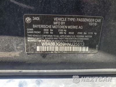 Zdjęcie 12 z 12 samochodu: 2017 BMW 340 I VIN:WBA8B3G59HNU35613 - miniatura