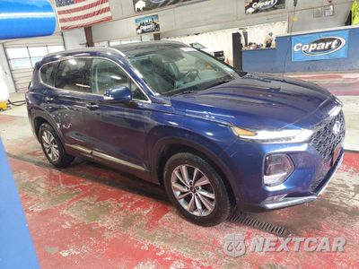 Czwarte zdjęcie samochodu z boku: 2020 HYUNDAI SANTA FE LIMITED VIN:5NMS5CAD0LH152961 - miniatura