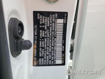 Zdjęcie 12 z 14 samochodu: 2017 HONDA CIVIC SPORT VIN:SHHFK7H48HU407256 - miniatura