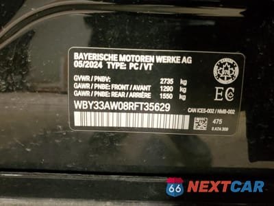 Zdjęcie 13 z 13 samochodu: 2024 BMW I4 M50 VIN:WBY33AW08RFT35629 - miniatura