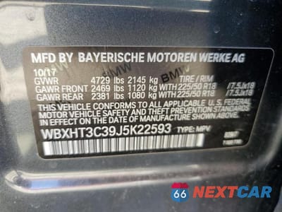 Zdjęcie 12 z 12 samochodu: 2018 BMW X1 XDRIVE28I VIN:WBXHT3C39J5K22593 - miniatura