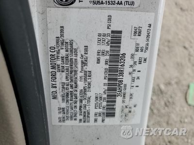 Zdjęcie 12 z 12 samochodu: 2008 FORD FUSION SEL VIN:3FAHP08138R163206 - miniatura