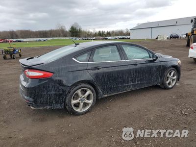 Trzecie zdjęcie samochodu z tyłu: 2016 FORD FUSION S VIN:3FA6P0G75GR327065 - miniatura