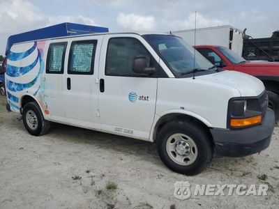 Czwarte zdjęcie samochodu z boku: 2015 CHEVROLET EXPRESS G2500 VIN:1GCWGFCF6F1172853 - miniatura