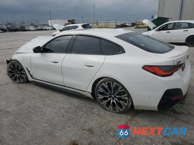 Drugie zdjęcie samochodu z przodu: 2022 BMW M440XI GRAN COUPE VIN:WBA13AW06NFN16633 - miniatura