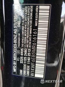 Zdjęcie 12 z 12 samochodu: 2021 MERCEDES-BENZ C 43 AMG VIN:W1KWF6EB5MR616161 - miniatura