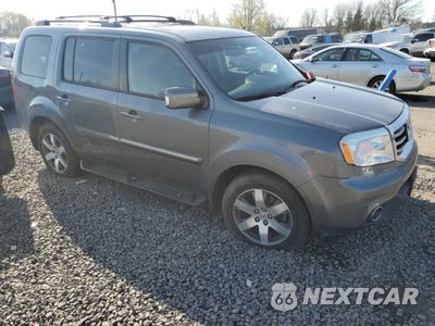 Czwarte zdjęcie samochodu z boku: 2012 HONDA PILOT TOURING VIN:5FNYF4H93CB038548 - miniatura