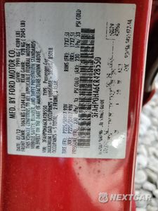 Zdjęcie 12 z 14 samochodu: 2012 FORD FUSION SE VIN:3FAHP0HA6CR428550 - miniatura