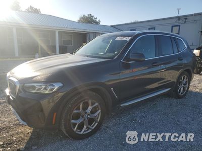 2022 BMW X3 SDRIVE30I 5UX43DP06N9M96669 - główne zdjęcie licytacji z USA - miniatura