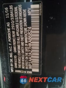 Zdjęcie 13 z 14 samochodu: 2017 PORSCHE CAYENNE VIN:WP1AA2A27HKA86824 - miniatura