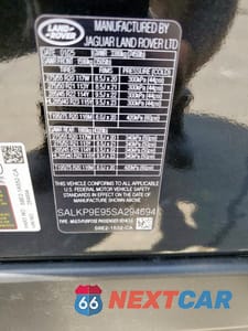 Zdjęcie 15 z 15 samochodu: 2025 LAND ROVER RANGE ROVER SE VIN:SALKP9E95SA294694 - miniatura