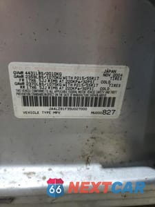 Zdjęcie 13 z 13 samochodu: 2005 MITSUBISHI OUTLANDER LIMITED VIN:JA4LZ81F35U027000 - miniatura