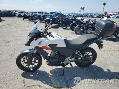 Trzecie zdjęcie samochodu z tyłu: 2014 HONDA CB500 X VIN:MLHPC4613E5100128 - miniatura