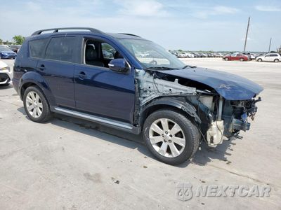 Czwarte zdjęcie samochodu z boku: 2011 MITSUBISHI OUTLANDER SE VIN:JA4AS3AW9BU007568 - miniatura