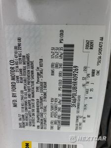 Zdjęcie 12 z 12 samochodu: 2017 FORD FUSION SE HYBRID VIN:3FA6P0LU8HR409269 - miniatura
