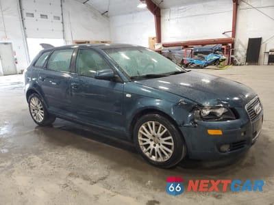 Czwarte zdjęcie samochodu z boku: 2006 AUDI A3 2.0 PREMIUM VIN:WAUNF78P46A134699 - miniatura