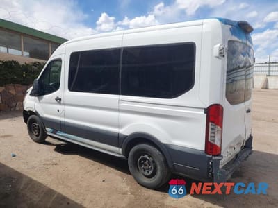 Drugie zdjęcie samochodu z przodu: 2018 FORD TRANSIT T-150 VIN:1FTYE1CM2JKB14595 - miniatura