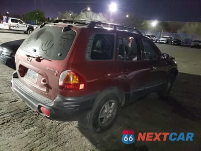 Trzecie zdjęcie samochodu z tyłu: 2004 HYUNDAI SANTA FE GLS VIN:KM8SC13D74U847113 - miniatura