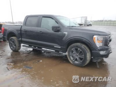 Czwarte zdjęcie samochodu z boku: 2023 FORD F150 SUPERCREW VIN:1FTFW1ED6PFC76071 - miniatura