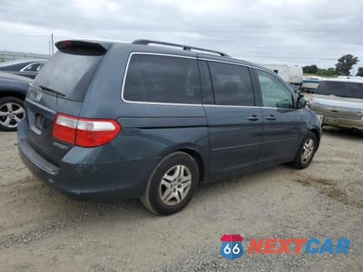 Trzecie zdjęcie samochodu z tyłu: 2005 HONDA ODYSSEY EX VIN:5FNRL38415B023674 - miniatura