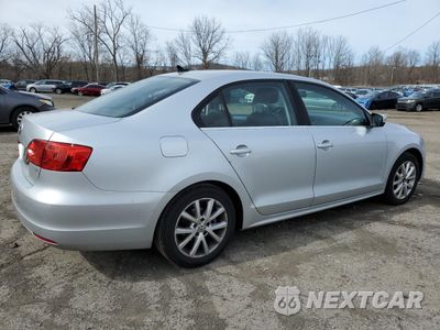 Trzecie zdjęcie samochodu z tyłu: 2014 VOLKSWAGEN JETTA SE VIN:3VWD17AJ1EM419992 - miniatura