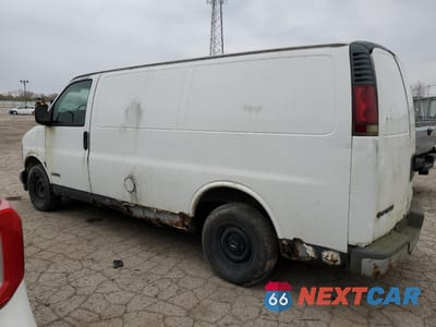 Drugie zdjęcie samochodu z przodu: 2002 CHEVROLET EXPRESS G1500 VIN:1GCEG15WX21194148 - miniatura