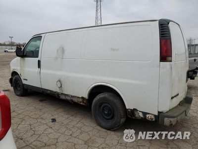 Drugie zdjęcie samochodu z przodu: 2002 CHEVROLET EXPRESS G1500 VIN:1GCEG15WX21194148 - miniatura