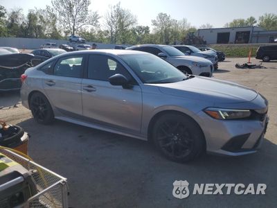 Czwarte zdjęcie samochodu z boku: 2022 HONDA CIVIC SPORT VIN:2HGFE2F58NH530148 - miniatura