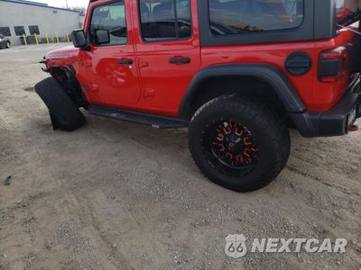Drugie zdjęcie samochodu z przodu: 2019 JEEP WRANGLER UNLIMITED RUBICON VIN:1C4HJXFN7KW519171 - miniatura
