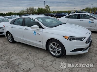 Czwarte zdjęcie samochodu z boku: 2018 FORD FUSION SE HYBRID VIN:3FA6P0LUXJR172046 - miniatura