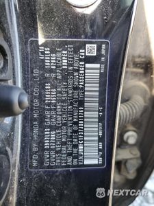 Zdjęcie 12 z 12 samochodu: 2018 HONDA CIVIC EX VIN:JHMFC1F37JX011769 - miniatura