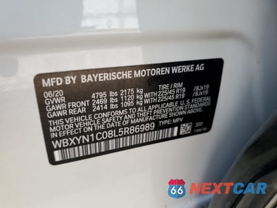 Zdjęcie 12 z 12 samochodu: 2020 BMW X2 M35I VIN:WBXYN1C08L5R86989 - miniatura