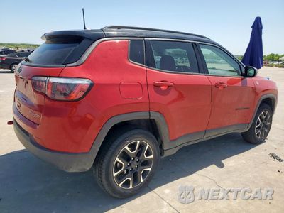 Trzecie zdjęcie samochodu z tyłu: 2020 JEEP COMPASS TRAILHAWK VIN:3C4NJDDB0LT171456 - miniatura