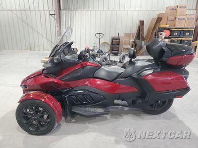 Trzecie zdjęcie samochodu z tyłu: 2022 CAN-AM SPYDER ROADSTER RT VIN:2BXNBDD22NV001710 - miniatura