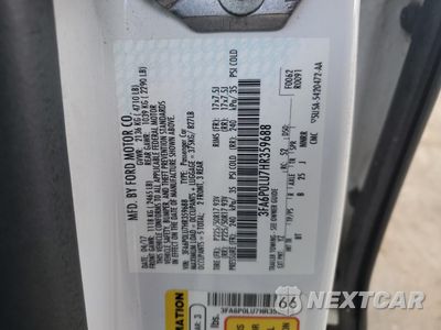 Zdjęcie 12 z 12 samochodu: 2017 FORD FUSION SE HYBRID VIN:3FA6P0LU7HR359688 - miniatura