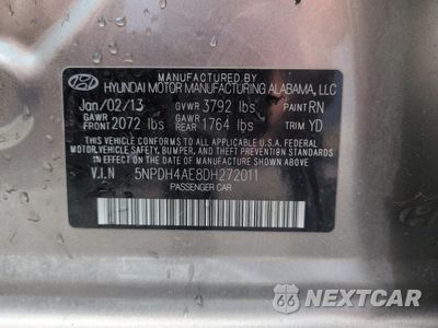 Zdjęcie 12 z 13 samochodu: 2013 HYUNDAI ELANTRA GLS VIN:5NPDH4AE8DH272011 - miniatura