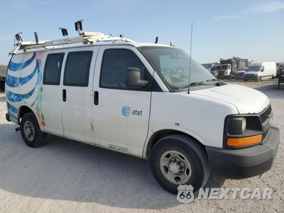 Czwarte zdjęcie samochodu z boku: 2015 CHEVROLET EXPRESS G2500 VIN:1GCWGFCFXF1192927 - miniatura
