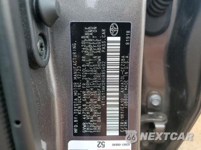 Zdjęcie 12 z 13 samochodu: 2024 TOYOTA CAMRY SE NIGHT SHADE VIN:4T1G11AK0RU885402 - miniatura