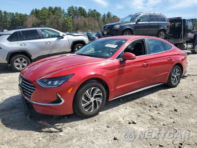 2021 HYUNDAI SONATA HYBRID KMHL24JJ0MA033825 - główne zdjęcie licytacji z USA - miniatura