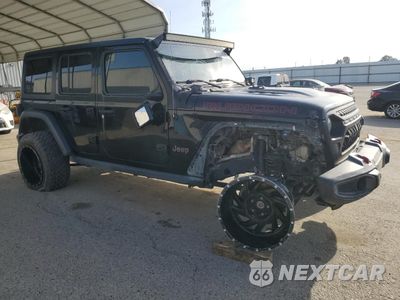 Czwarte zdjęcie samochodu z boku: 2018 JEEP WRANGLER UNLIMITED RUBICON VIN:1C4HJXFG2JW262372 - miniatura