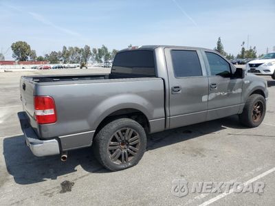 Trzecie zdjęcie samochodu z tyłu: 2008 FORD F150 SUPERCREW VIN:1FTRW12W08FB83485 - miniatura