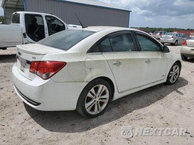 Trzecie zdjęcie samochodu z tyłu: 2014 CHEVROLET CRUZE LTZ VIN:1G1PG5SB1E7203122 - miniatura