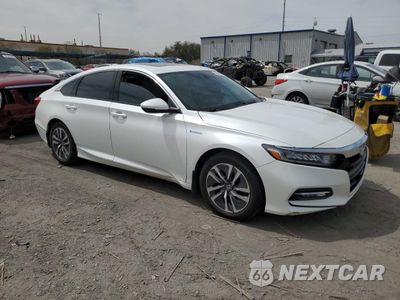 Czwarte zdjęcie samochodu z boku: 2018 HONDA ACCORD HYBRID EXL VIN:1HGCV3F57JA005521 - miniatura