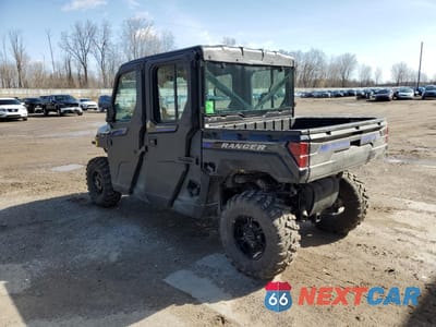 Trzecie zdjęcie samochodu z tyłu: 2023 POLARIS RANGER CREW XP 1000 NORTHSTAR ULTIMATE VIN:4XARSY990P8060297 - miniatura